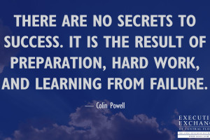 No Secrets to Success